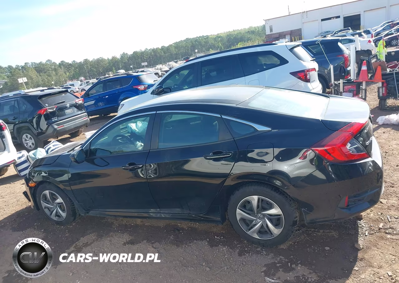 2019 Honda Civic Lx VIN:2HGFC2F69KH600198 - 14