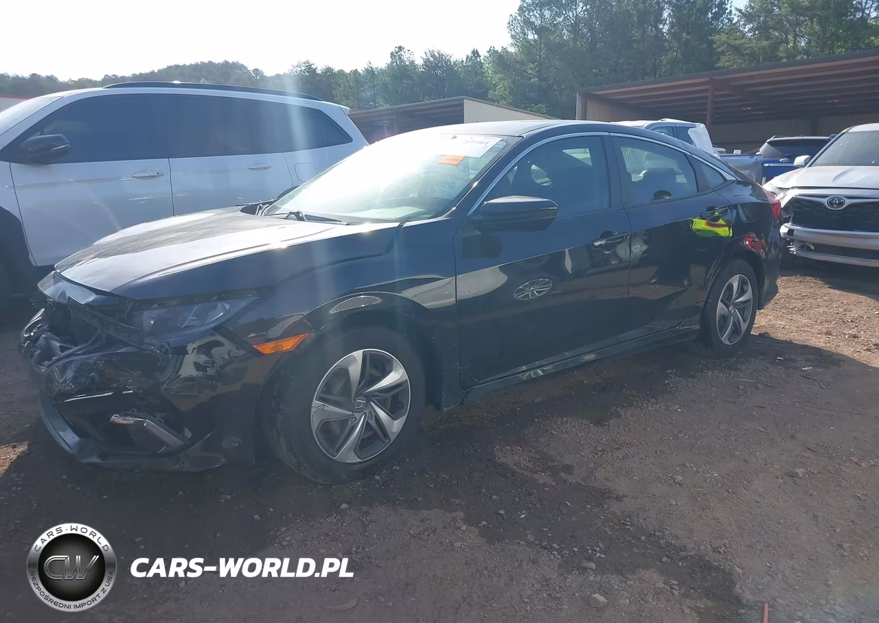 2019 Honda Civic Lx VIN:2HGFC2F69KH600198 - 2