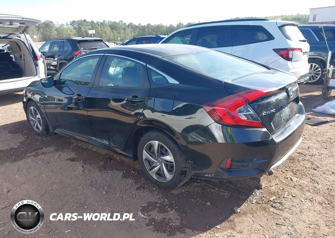 2019 Honda Civic Lx VIN:2HGFC2F69KH600198 - 3