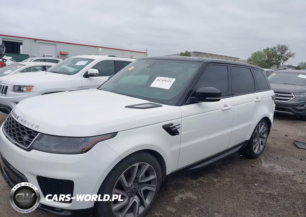 2019 Land Rover Range Rover Sport Hse VIN:SALWR2RV3KA850771 - 2