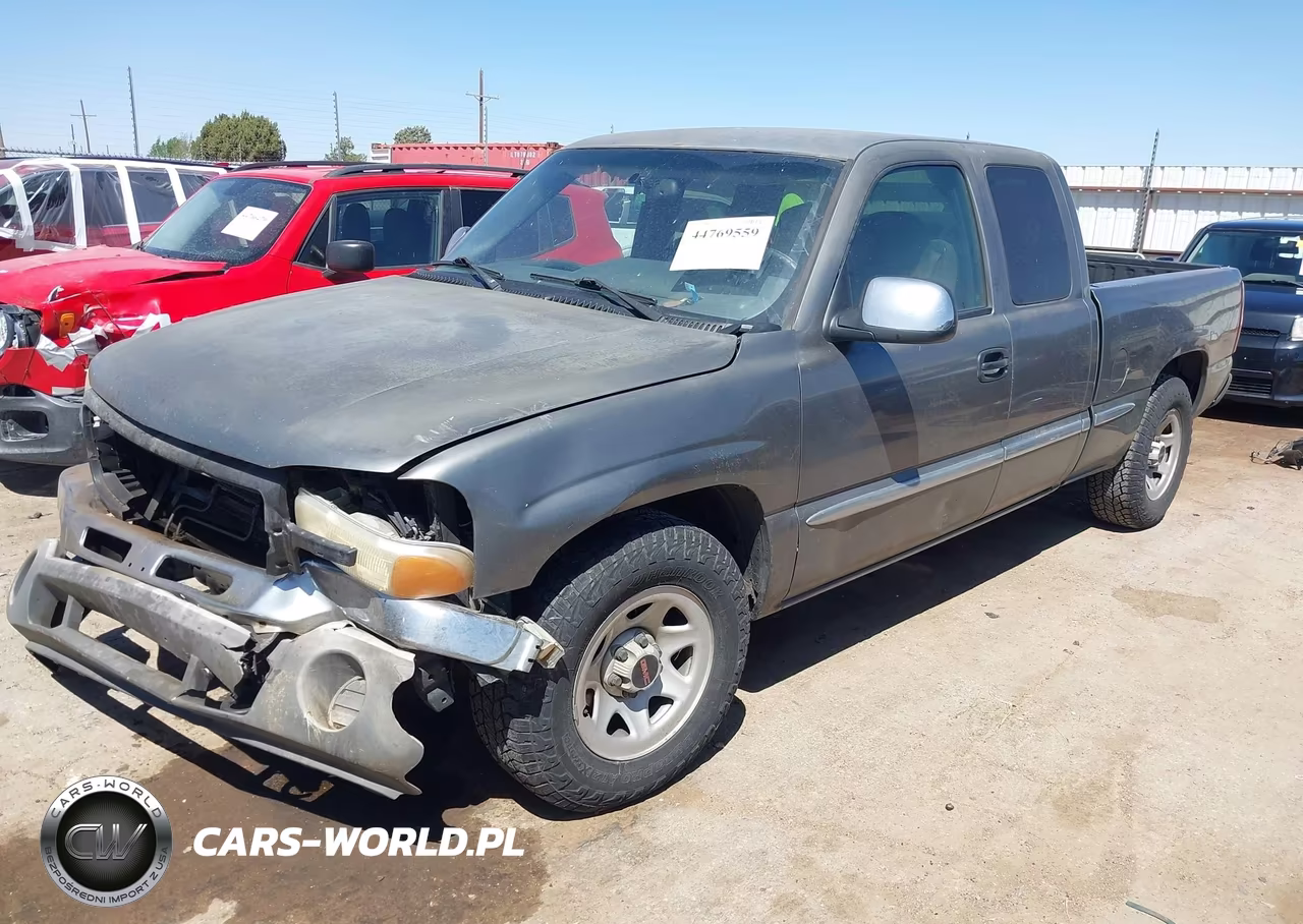 2002 GMC Sierra 1500 Sle VIN:2GTEC19V921113115 - 2