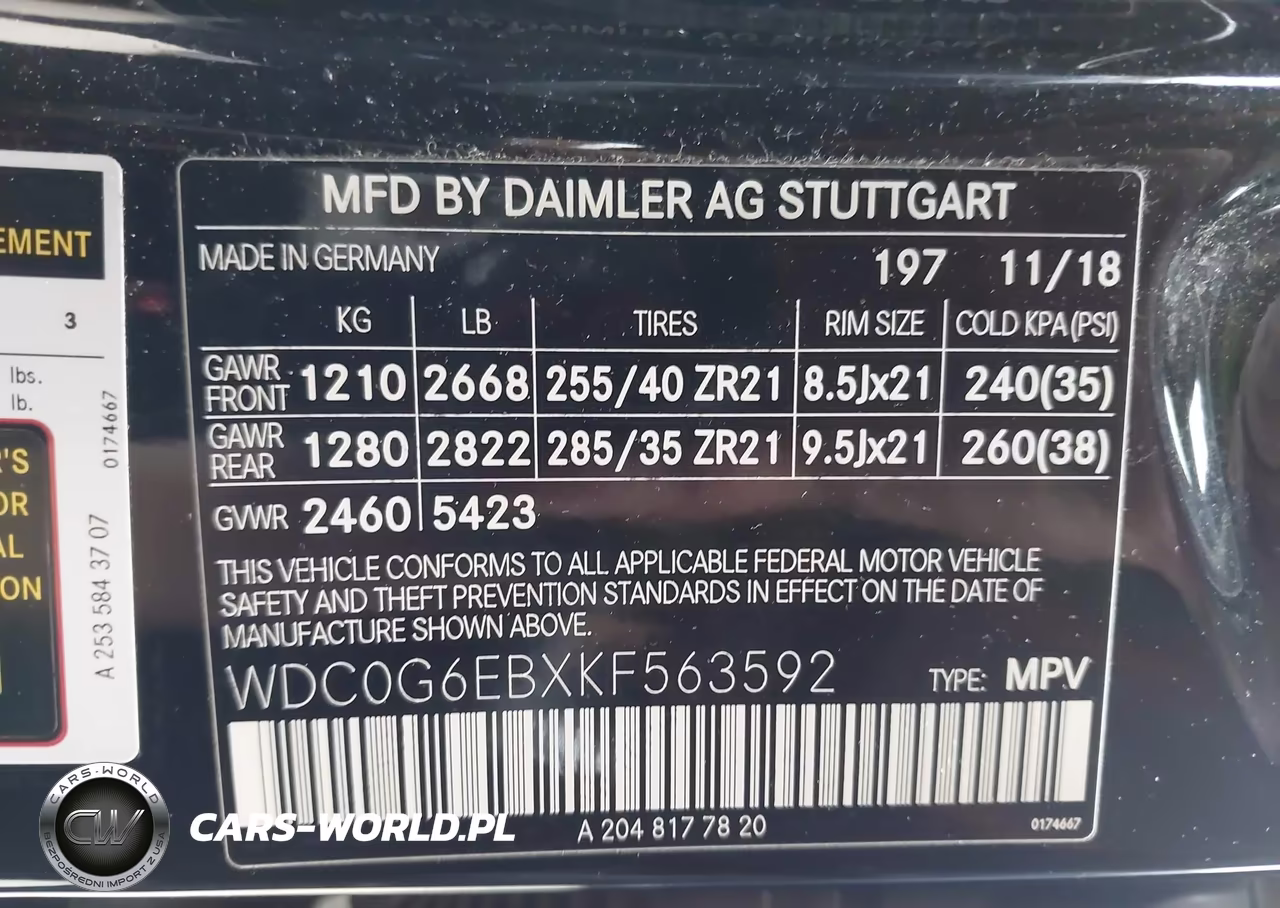 2019 Mercedes-Benz Amg Glc 43 4Matic VIN:WDC0G6EBXKF563592 - 9