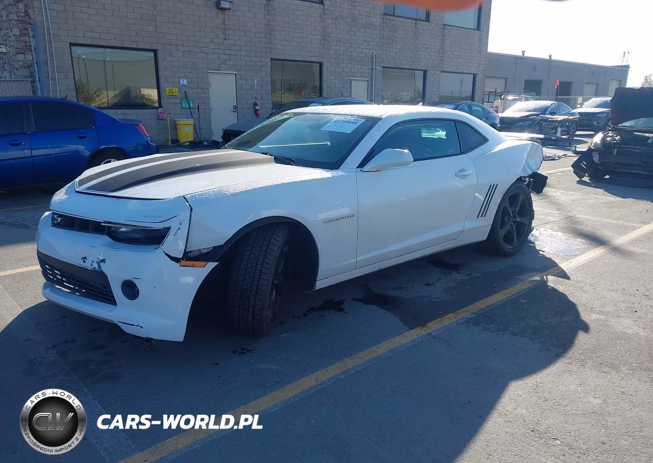 2015 Chevrolet Camaro 2Lt VIN:2G1FF1E34F9168300 - 2