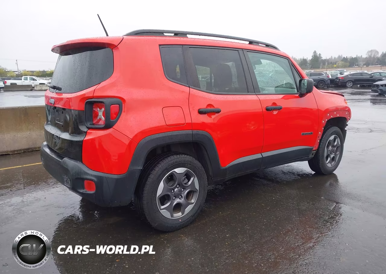 2017 Jeep Renegade Sport 4X4 VIN:ZACCJBAH7HPF06635 - 4