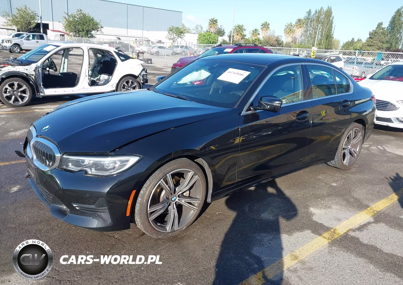 2022 BMW 330I VIN:3MW5R1J00N8C34309 - 2