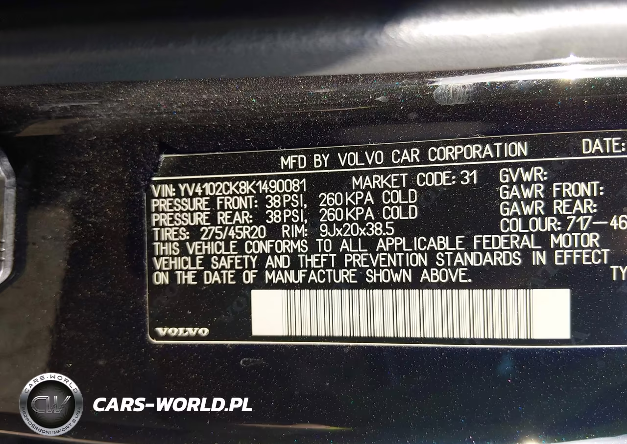2019 Volvo Xc90 T5 Momentum VIN:YV4102CK8K1490081 - 9