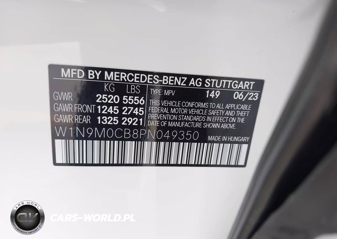 2023 Mercedes-Benz Eqb 250 Suv VIN:W1N9M0CB8PN049350 - 9