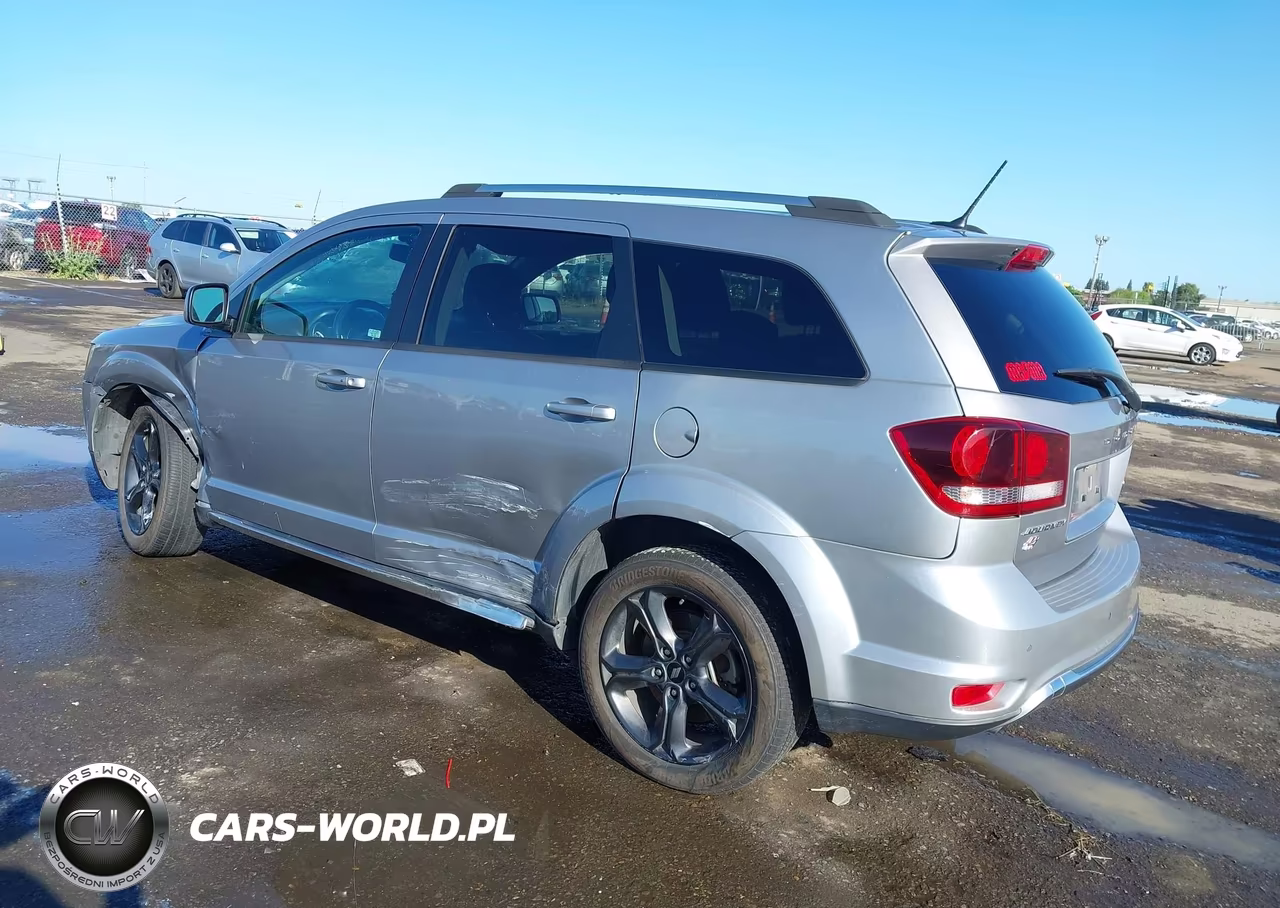 2018 Dodge Journey Crossroad Awd VIN:3C4PDDGG4JT353388 - 3