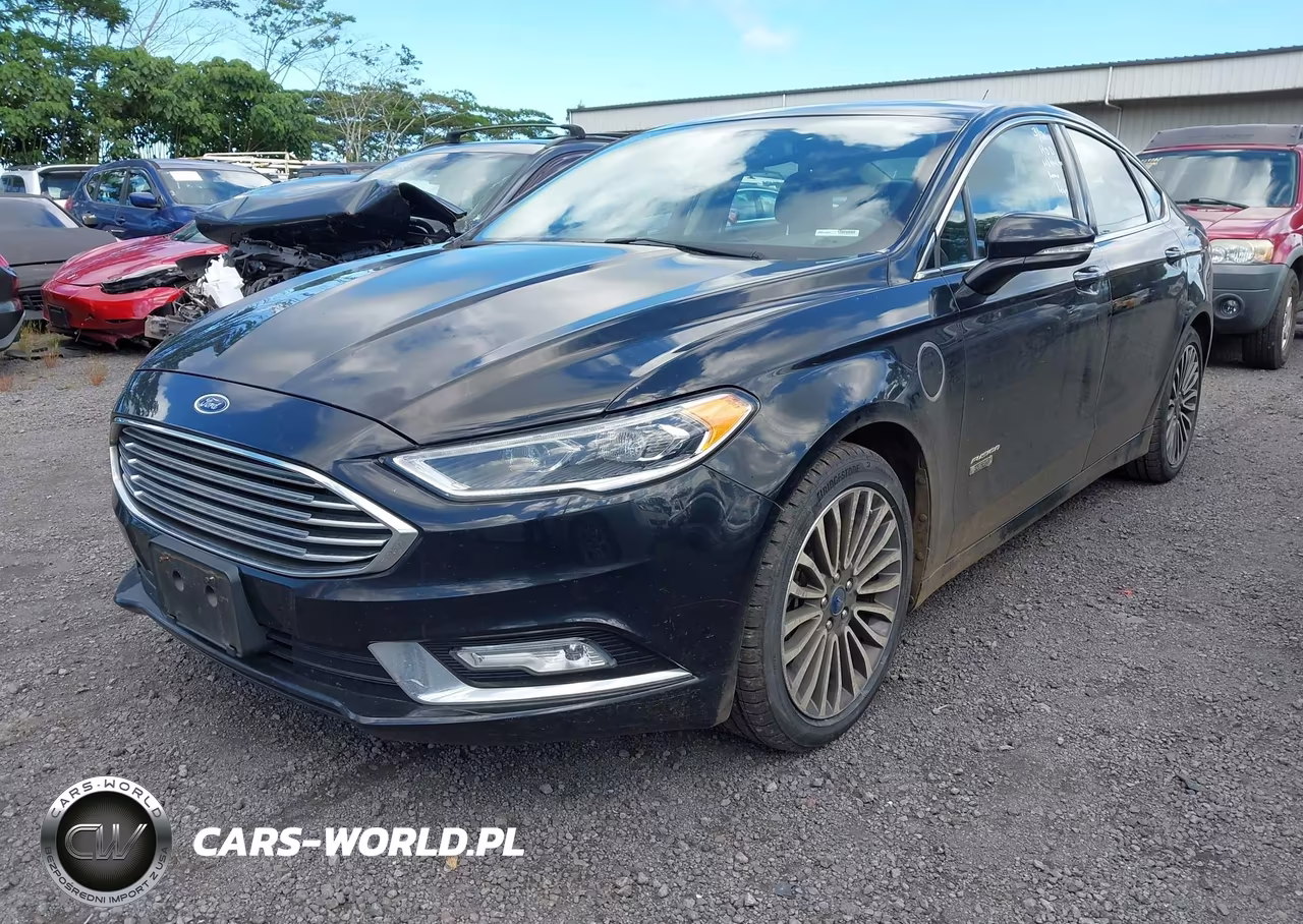 2017 Ford Fusion Energi Titanium VIN:3FA6P0SU1HR367903 - 2