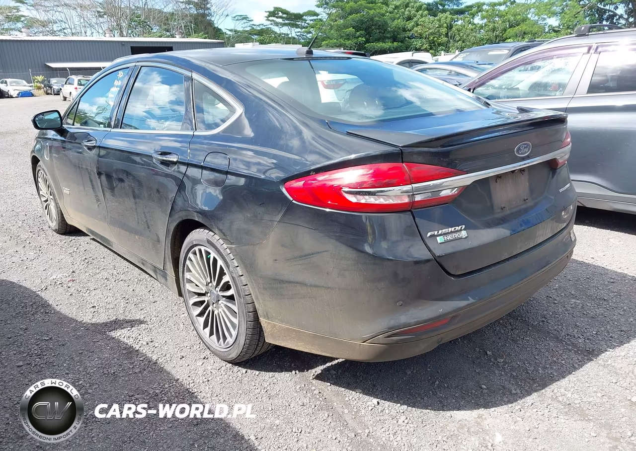 2017 Ford Fusion Energi Titanium VIN:3FA6P0SU1HR367903 - 3
