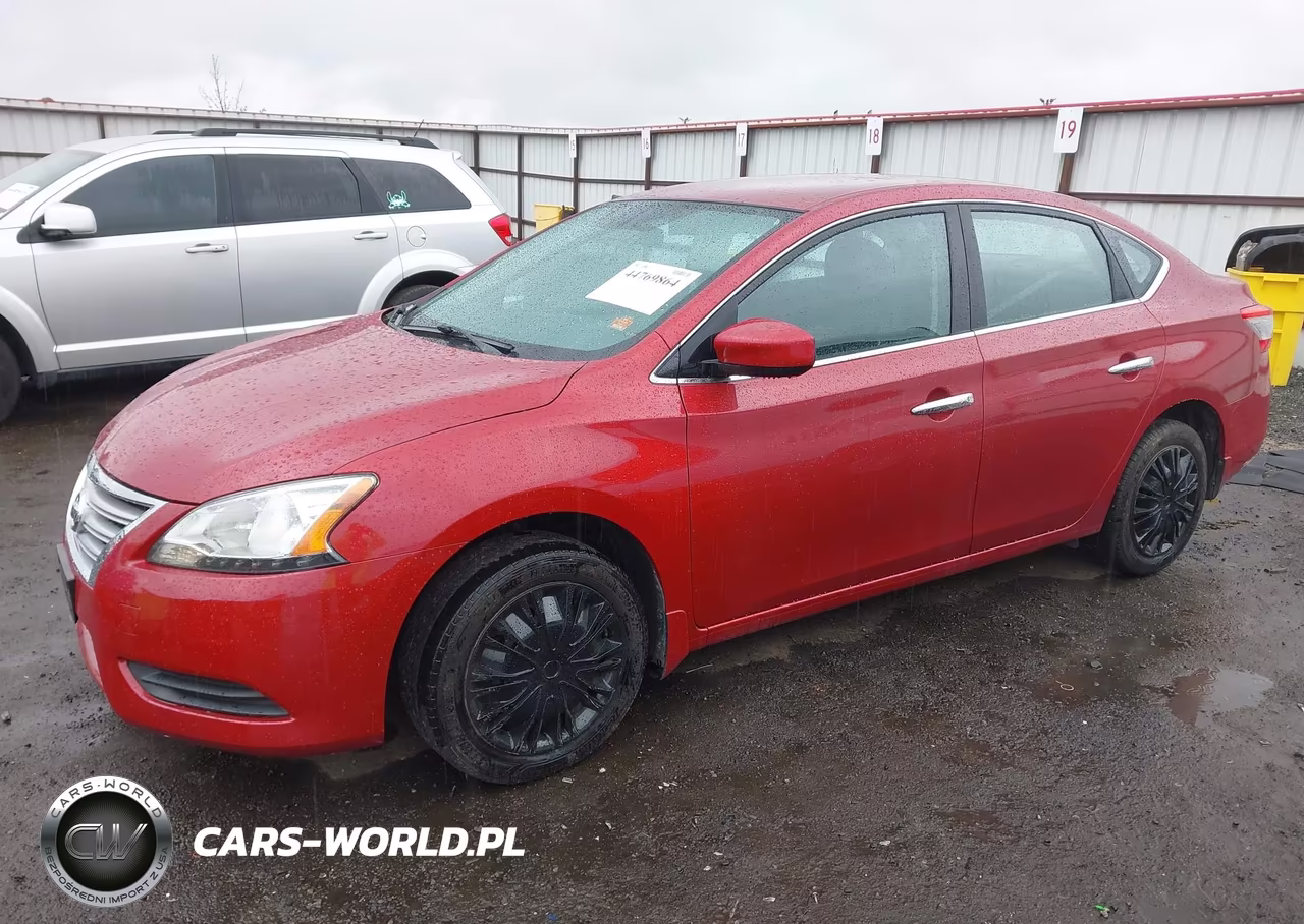 2014 Nissan Sentra Sv VIN:3N1AB7AP4EY295204 - 2