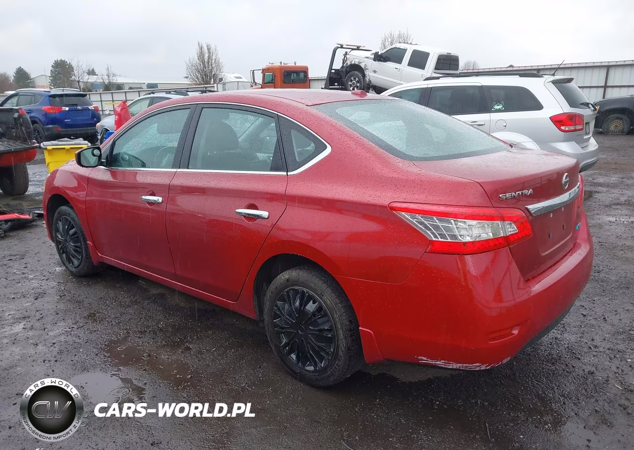 2014 Nissan Sentra Sv VIN:3N1AB7AP4EY295204 - 3