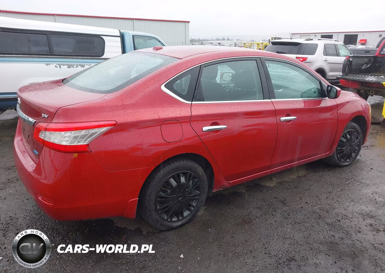2014 Nissan Sentra Sv VIN:3N1AB7AP4EY295204 - 4