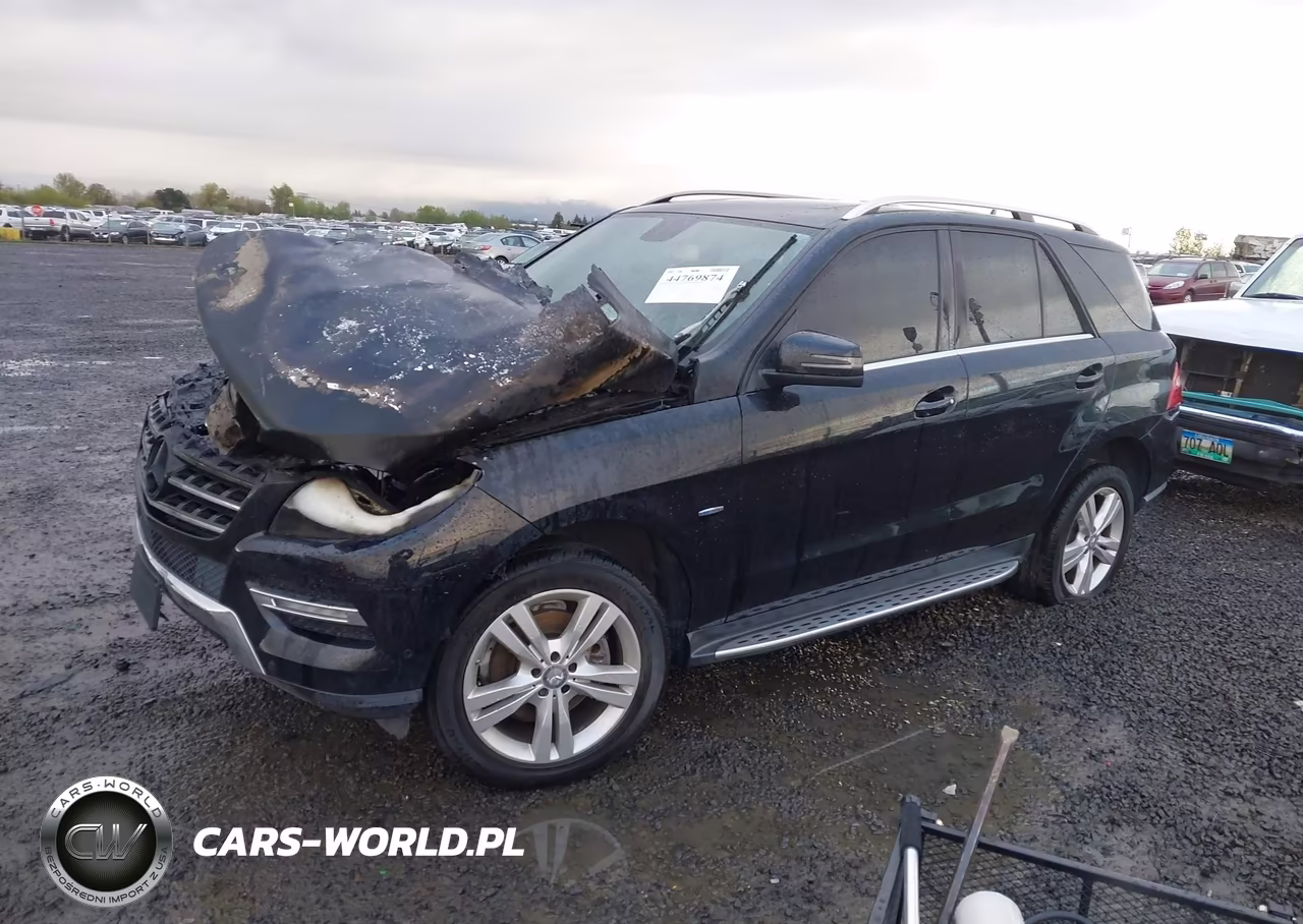 2012 Mercedes-Benz Ml 350 4Matic VIN:4JGDA5HB5CA054695 - 2