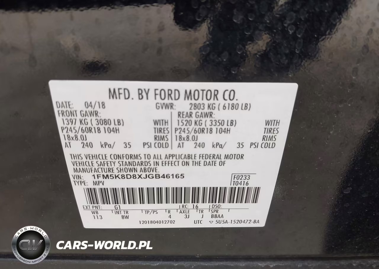 2018 Ford Explorer Xlt VIN:1FM5K8D8XJGB46165 - 9