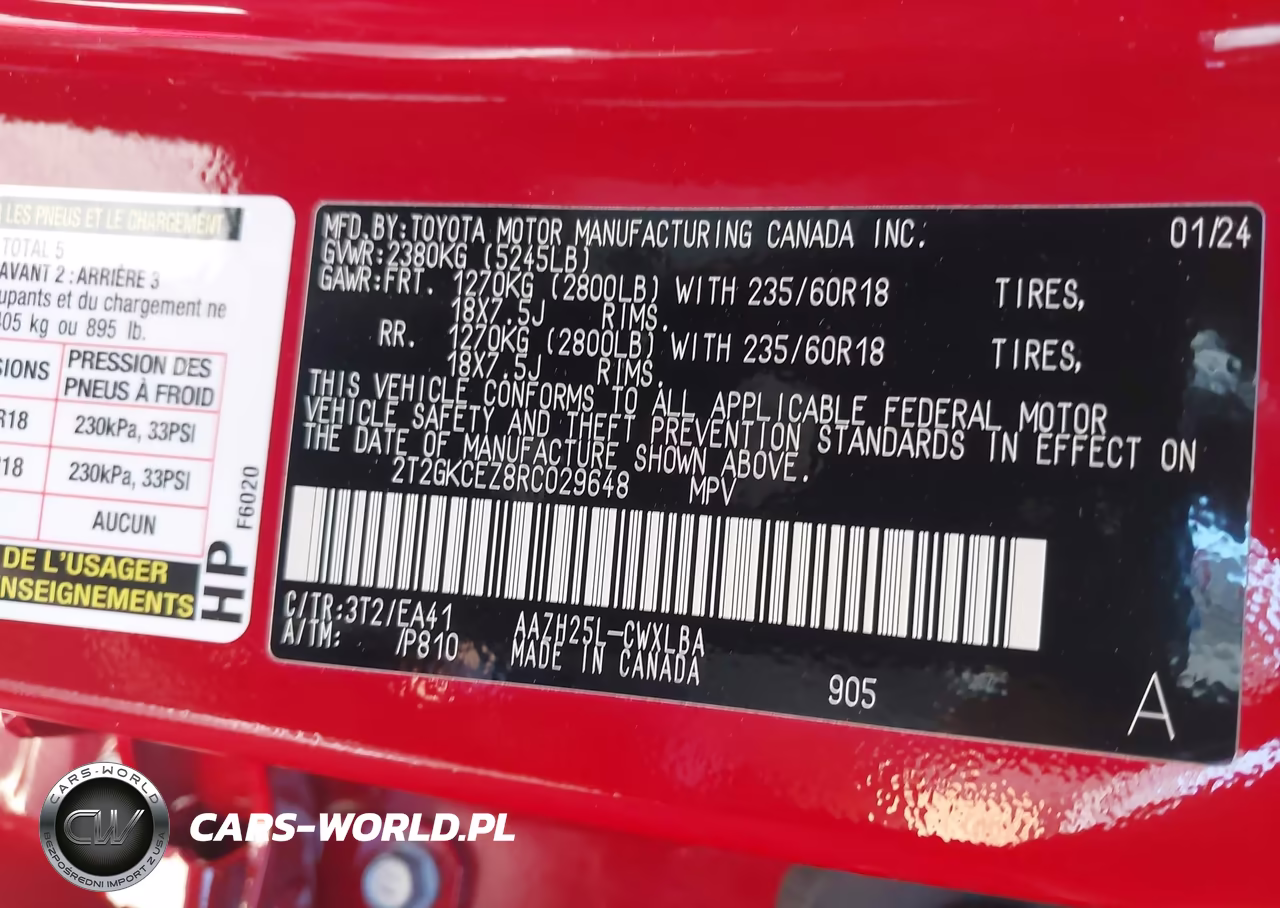 2024 Lexus Nx 350H Premium VIN:2T2GKCEZ8RC029648 - 9