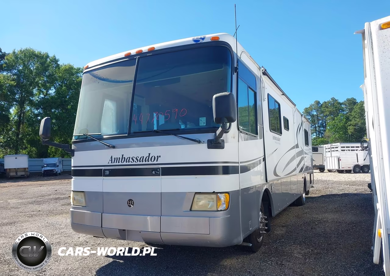 2002 Holiday Rambler Ambassador VIN:1RF52345022021180 - 2