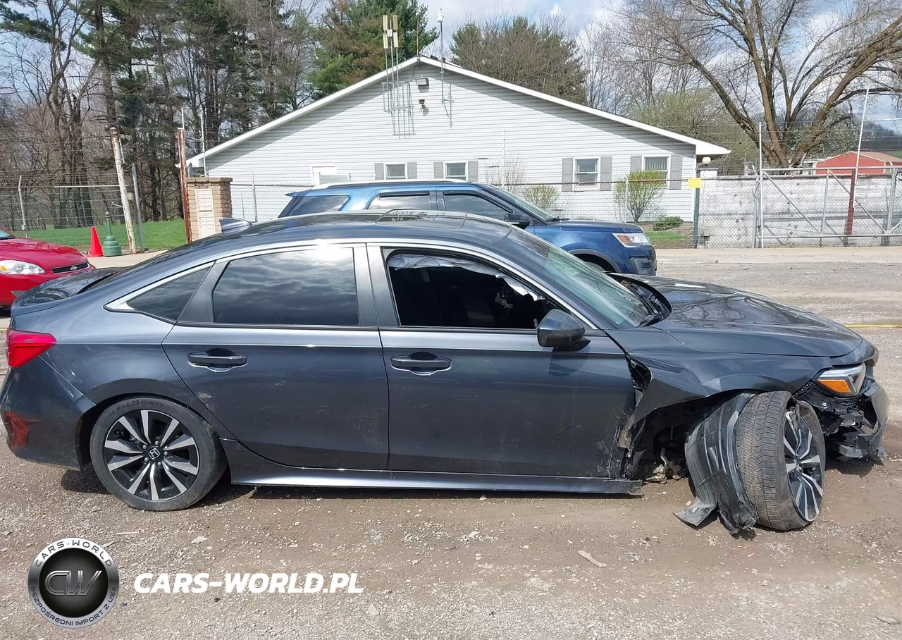 2022 Honda Civic Ex VIN:JHMFE1F7XNX010098 - 14