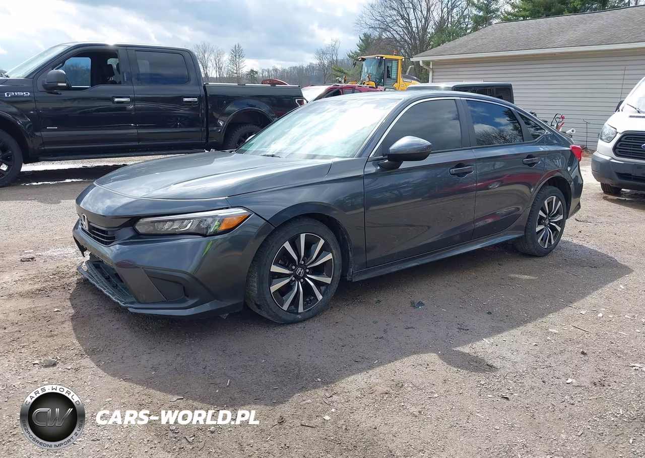 2022 Honda Civic Ex VIN:JHMFE1F7XNX010098 - 2