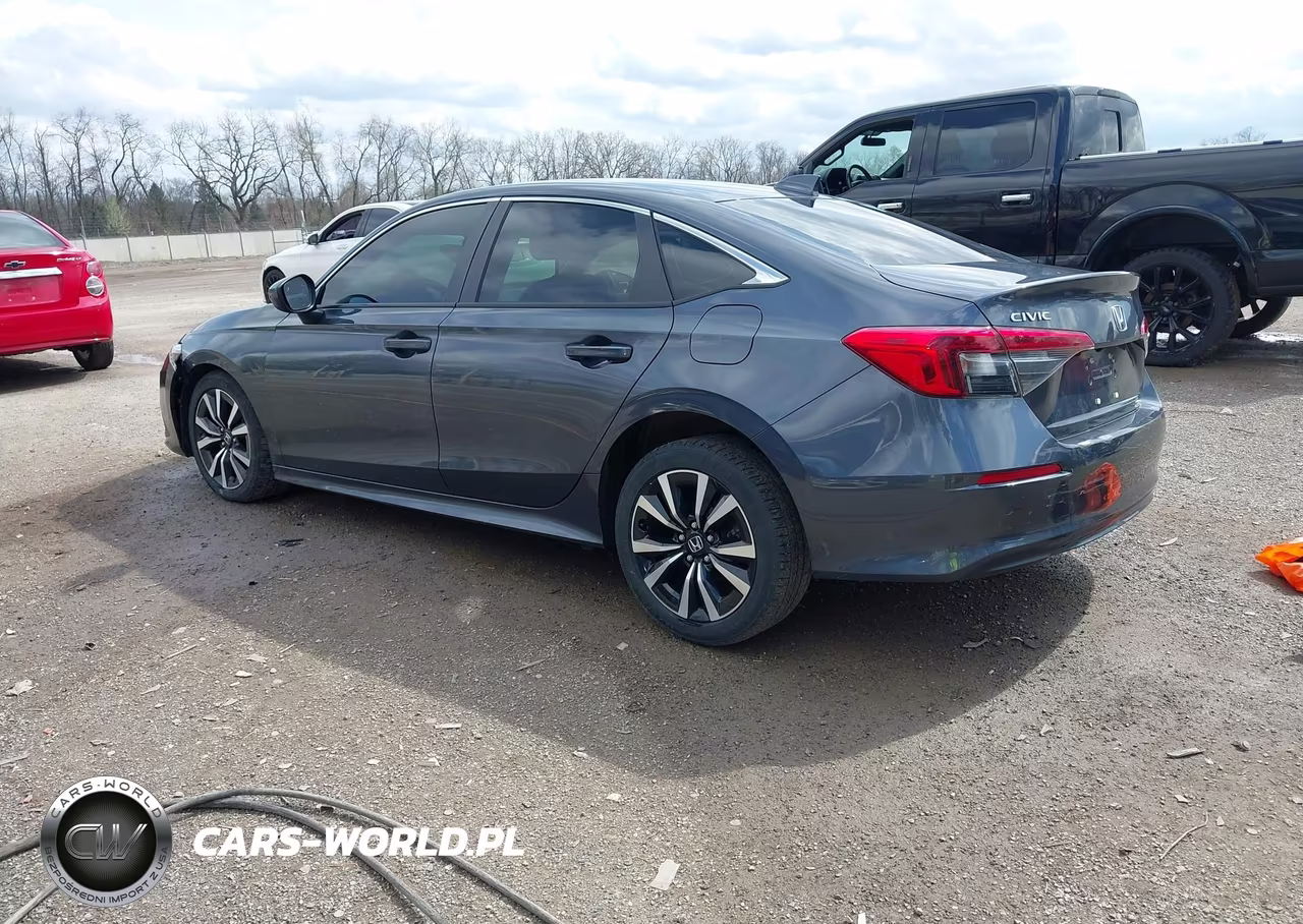 2022 Honda Civic Ex VIN:JHMFE1F7XNX010098 - 3