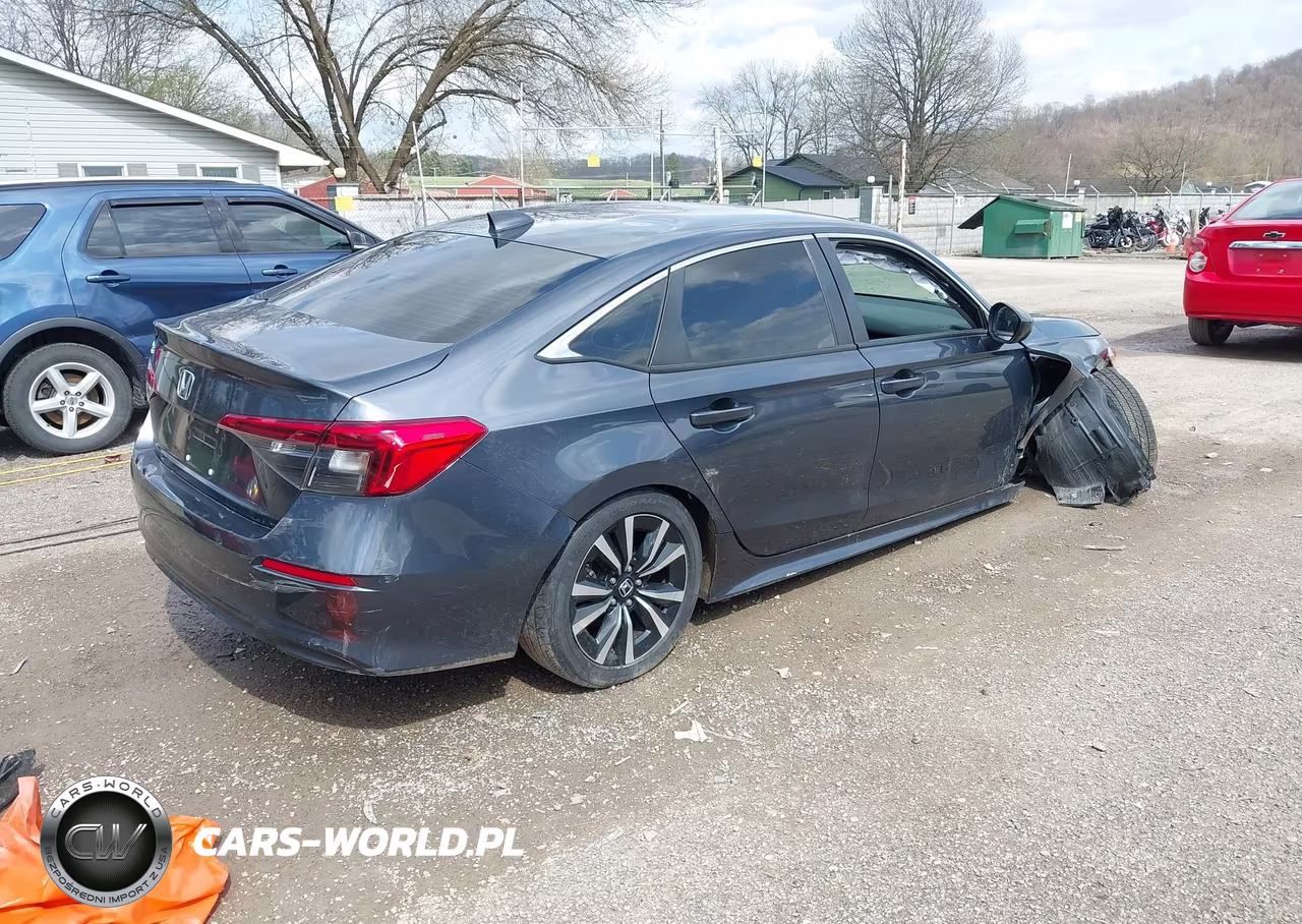 2022 Honda Civic Ex VIN:JHMFE1F7XNX010098 - 4