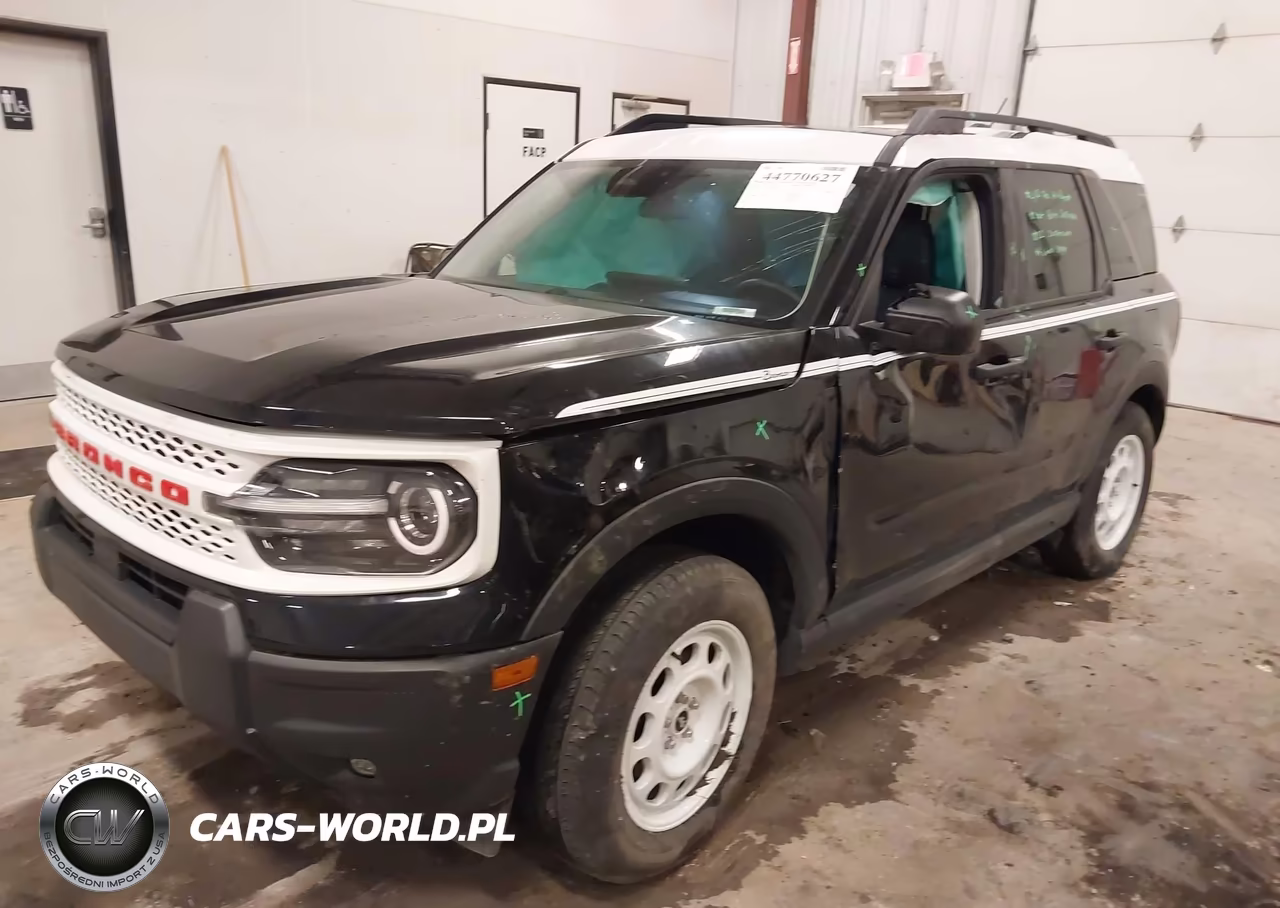 2025 Ford Bronco Sport Heritage VIN:3FMCR9GN1SRE40526 - 2