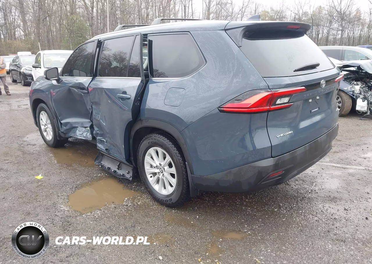 2024 Toyota Grand Highlander Hybrid Xle VIN:5TDACAB54RS013418 - 3