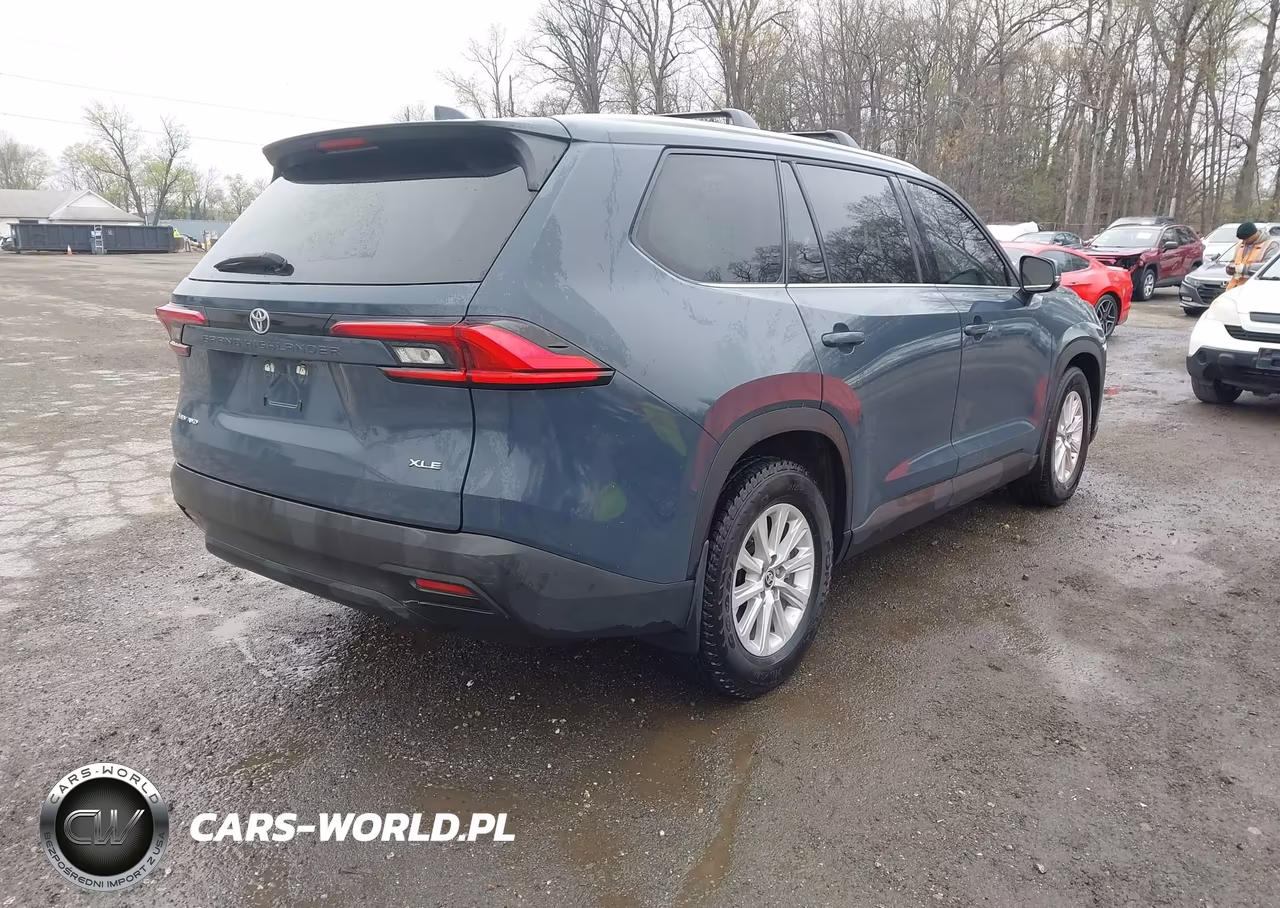 2024 Toyota Grand Highlander Hybrid Xle VIN:5TDACAB54RS013418 - 4