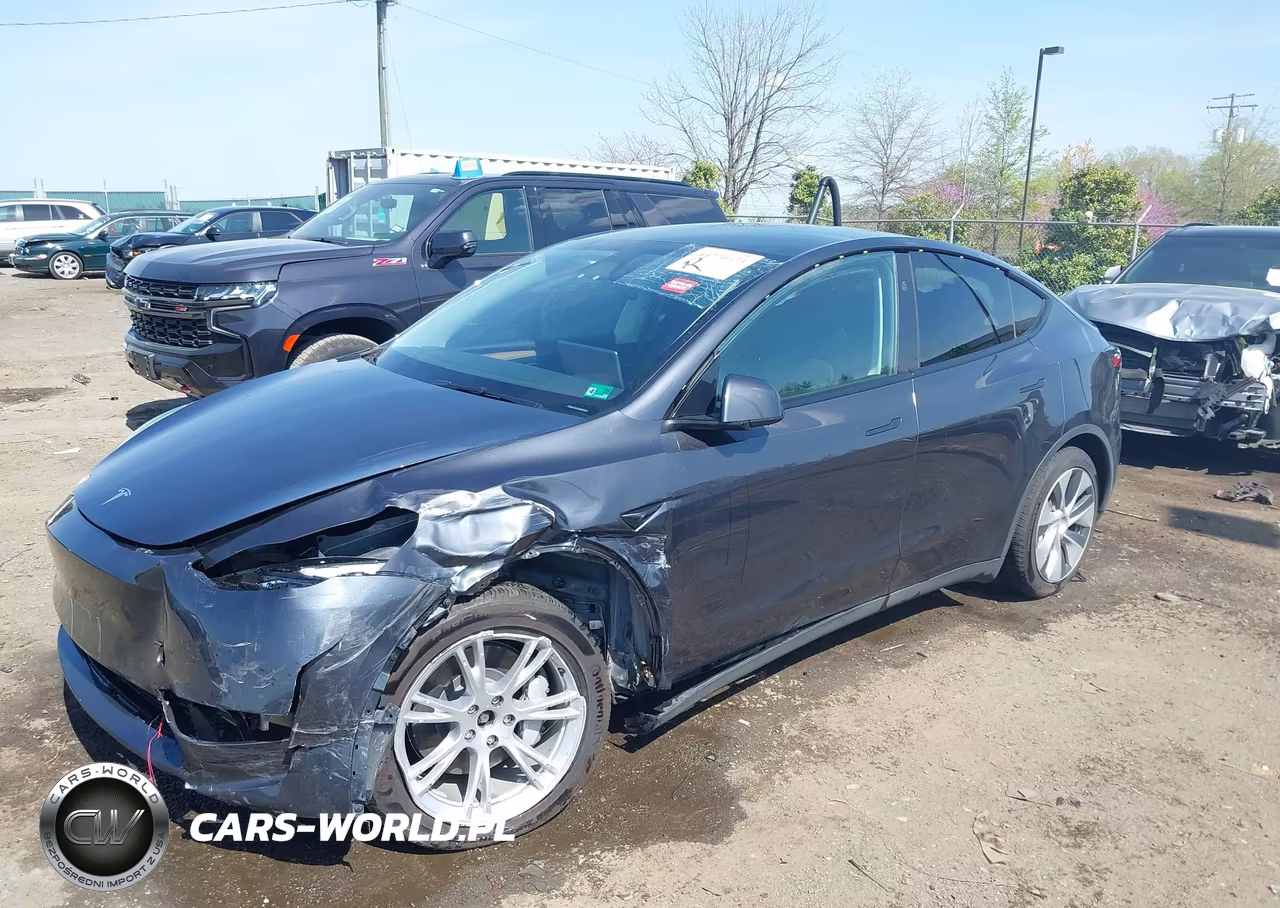 2024 Tesla Model Y Long Range Dual Motor All-Wheel Drive VIN:7SAYGAEEXRF020217 - 2