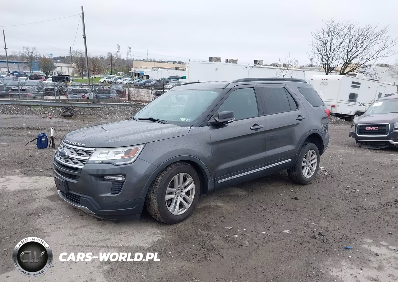 2018 Ford Explorer Xlt VIN:1FM5K8D87JGB02981 - 2