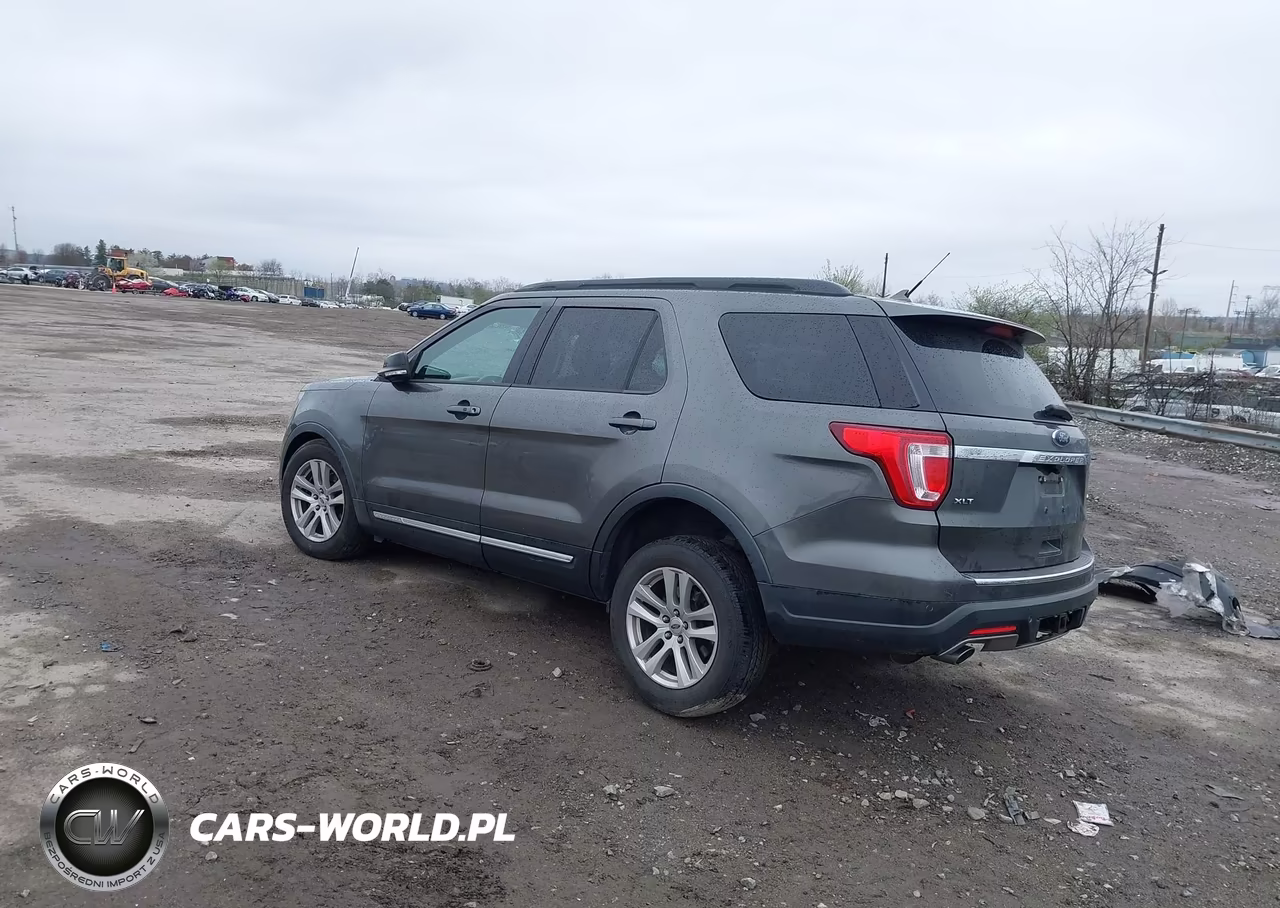 2018 Ford Explorer Xlt VIN:1FM5K8D87JGB02981 - 3