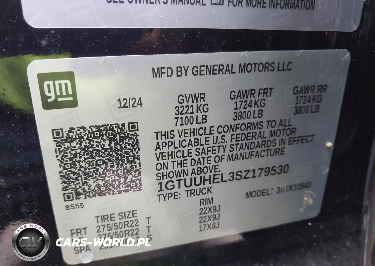 2025 GMC Sierra 1500 4Wd Short Box Denali Ultimate VIN:1GTUUHEL3SZ179530 - 9