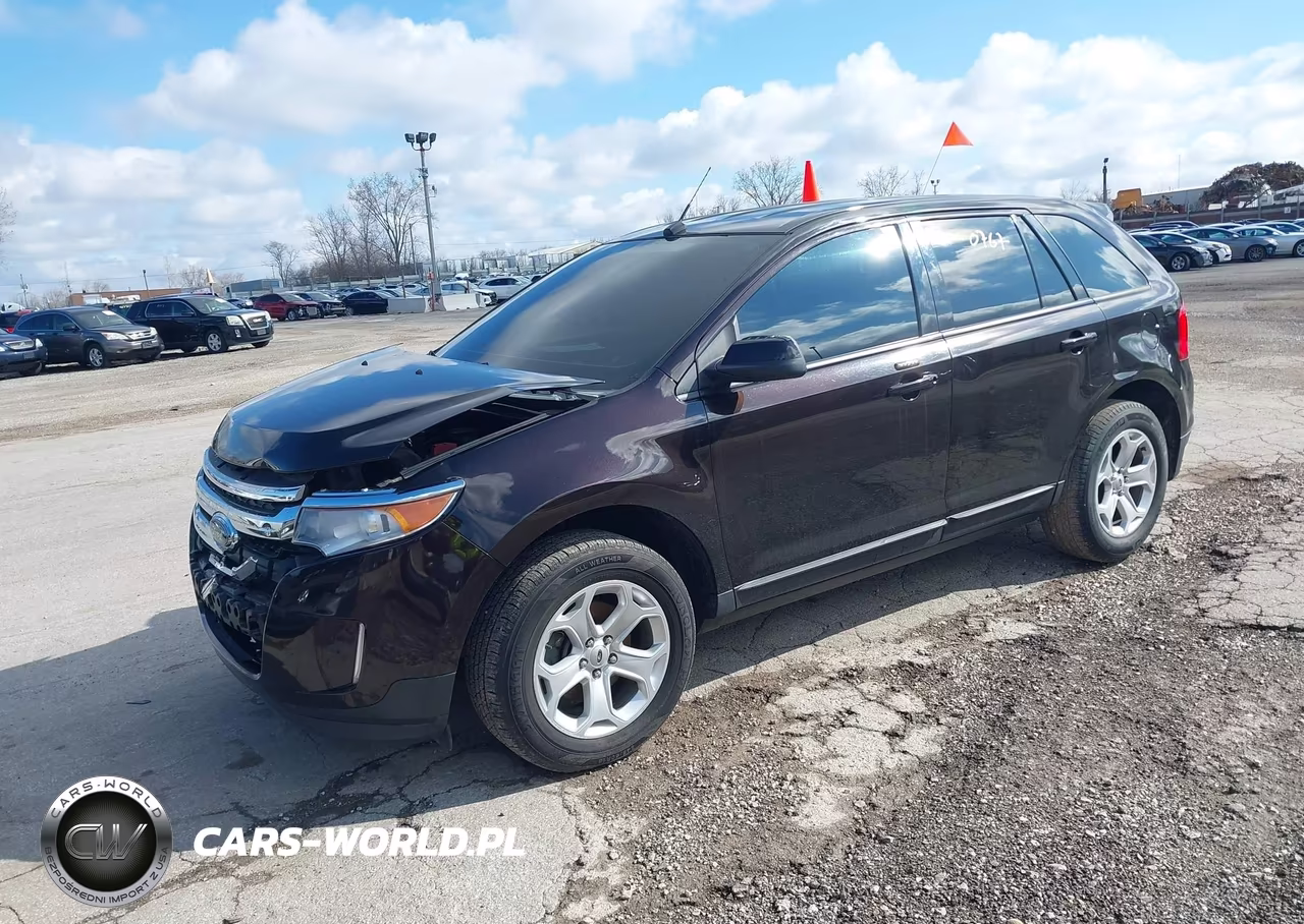 2013 Ford Edge Sel VIN:2FMDK3JC0DBB81896 - 2