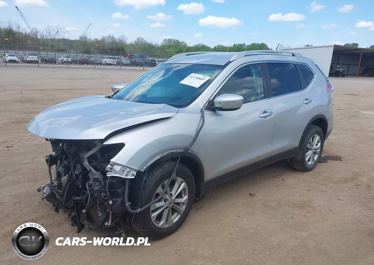 2014 Nissan Rogue Sv VIN:5N1AT2MV4EC811072 - 2