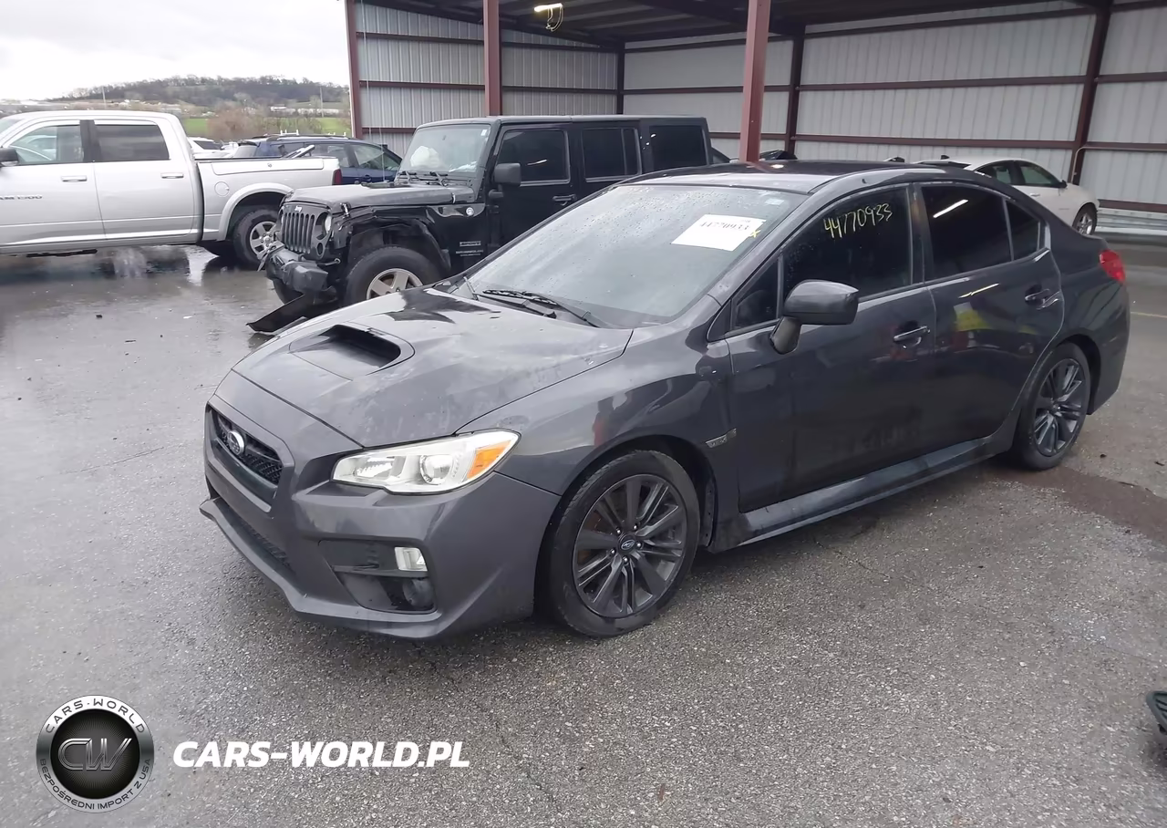 2015 Subaru Wrx VIN:JF1VA1A68F9821286 - 2