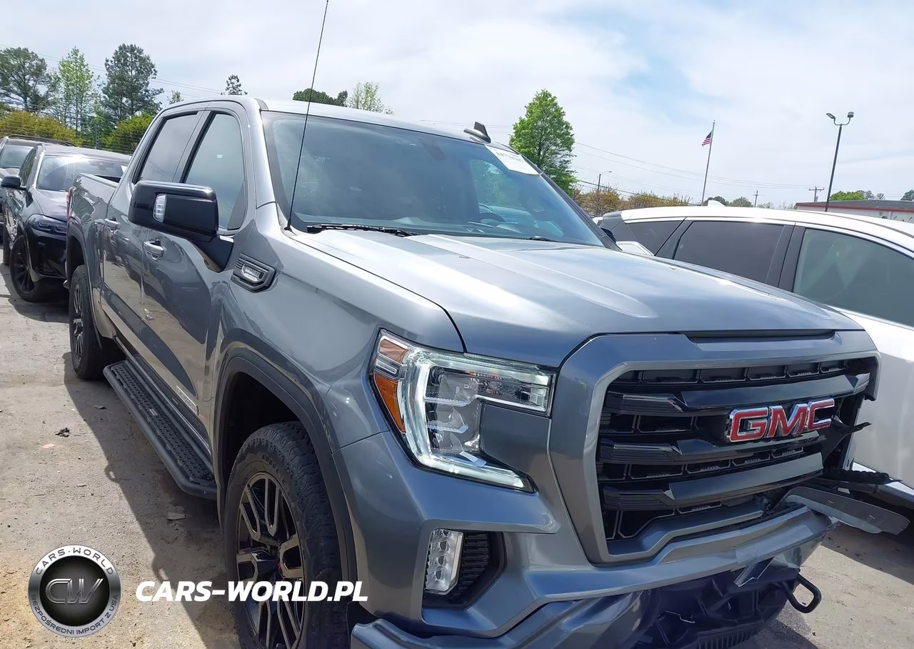 2021 GMC Sierra 1500 4Wd Short Box Elevation