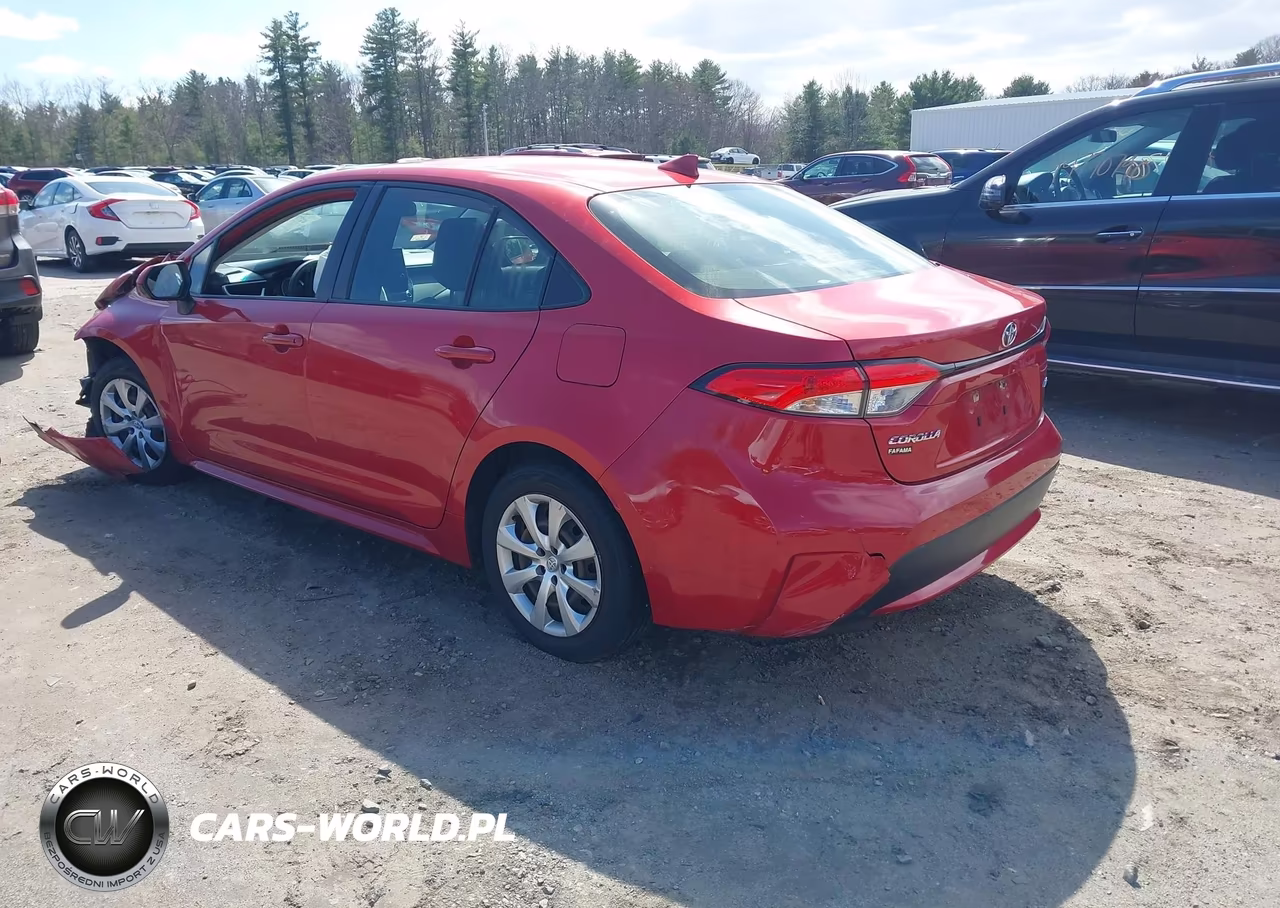 2020 Toyota Corolla Le VIN:JTDEPRAE7LJ103446 - 3