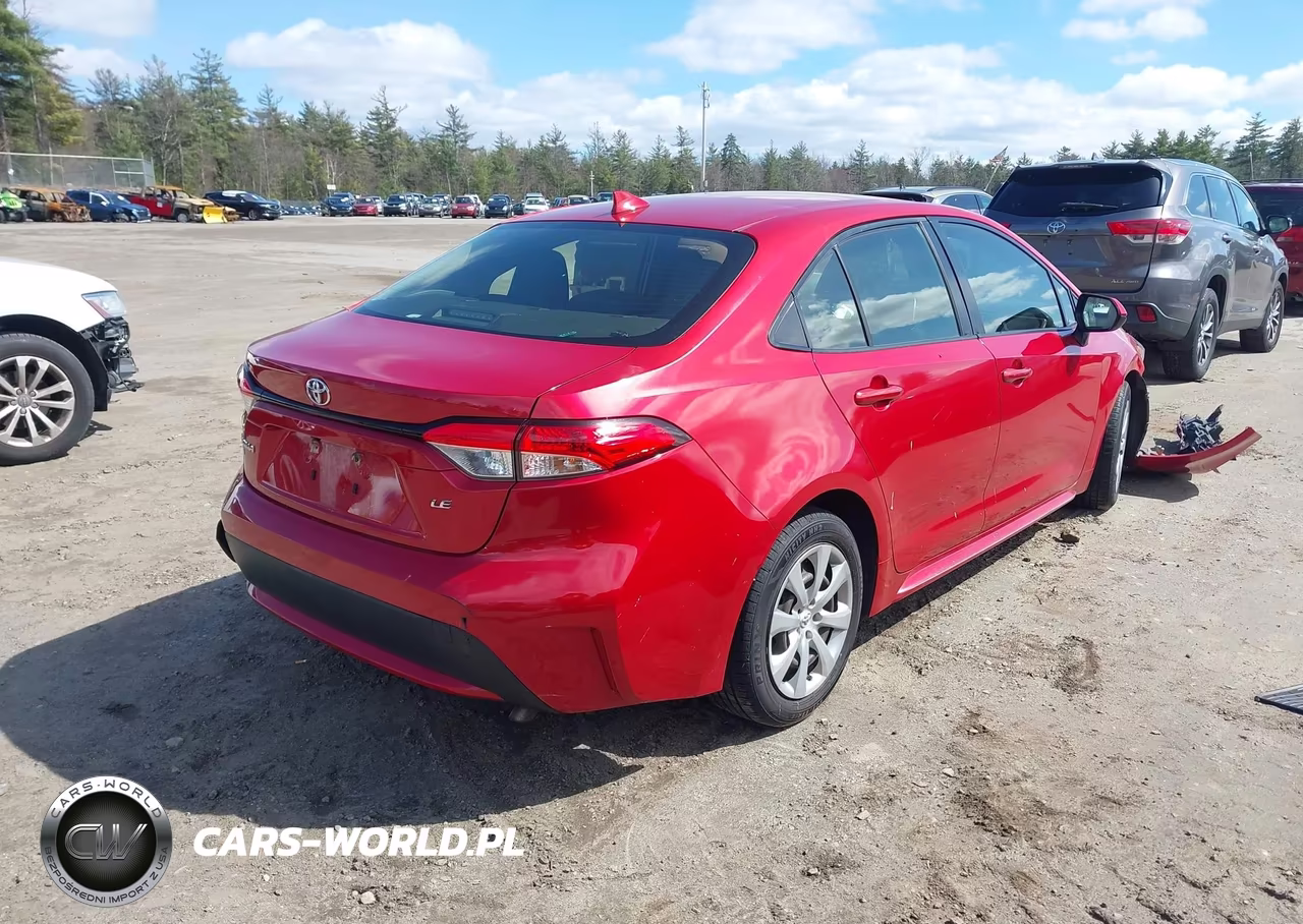 2020 Toyota Corolla Le VIN:JTDEPRAE7LJ103446 - 4