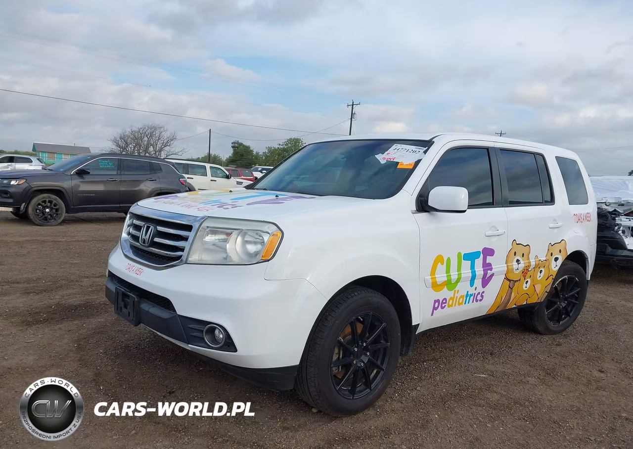 2014 Honda Pilot Ex-L VIN:5FNYF3H51EB024447 - 2