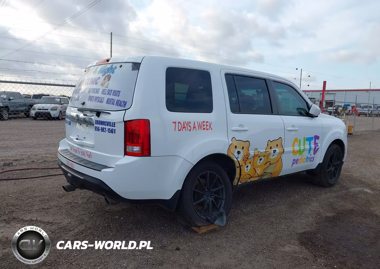 2014 Honda Pilot Ex-L VIN:5FNYF3H51EB024447 - 4