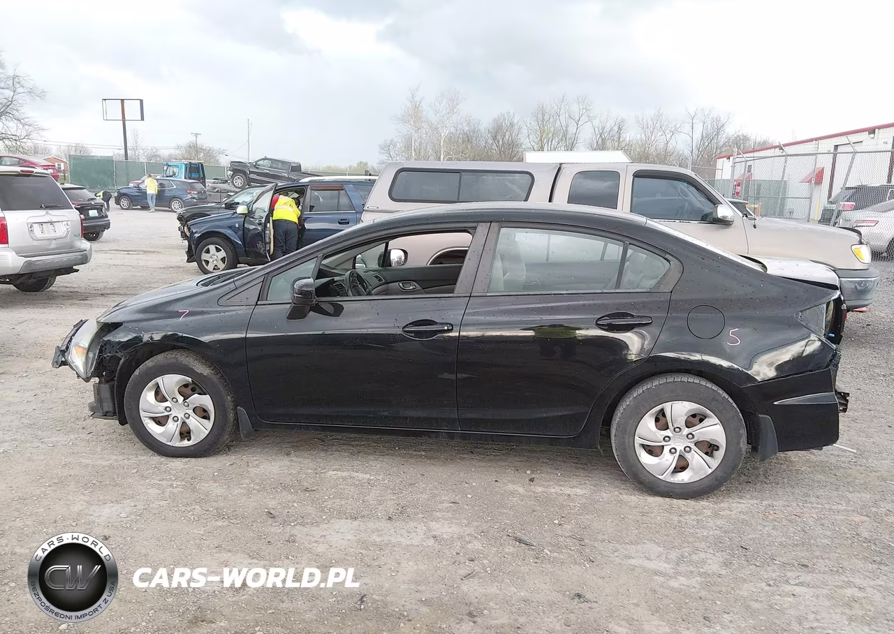 2015 Honda Civic Lx VIN:19XFB2F51FE017165 - 15