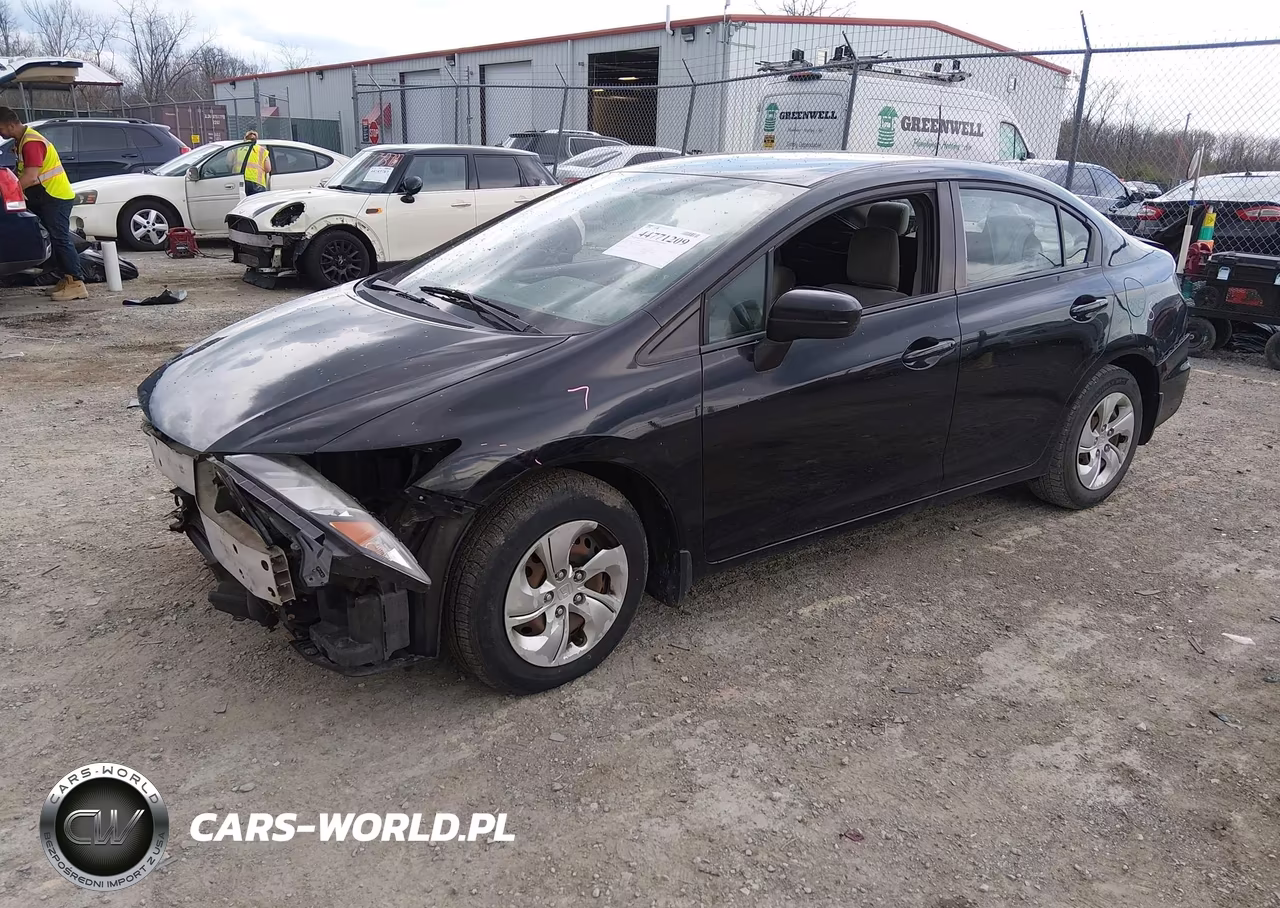 2015 Honda Civic Lx VIN:19XFB2F51FE017165 - 2