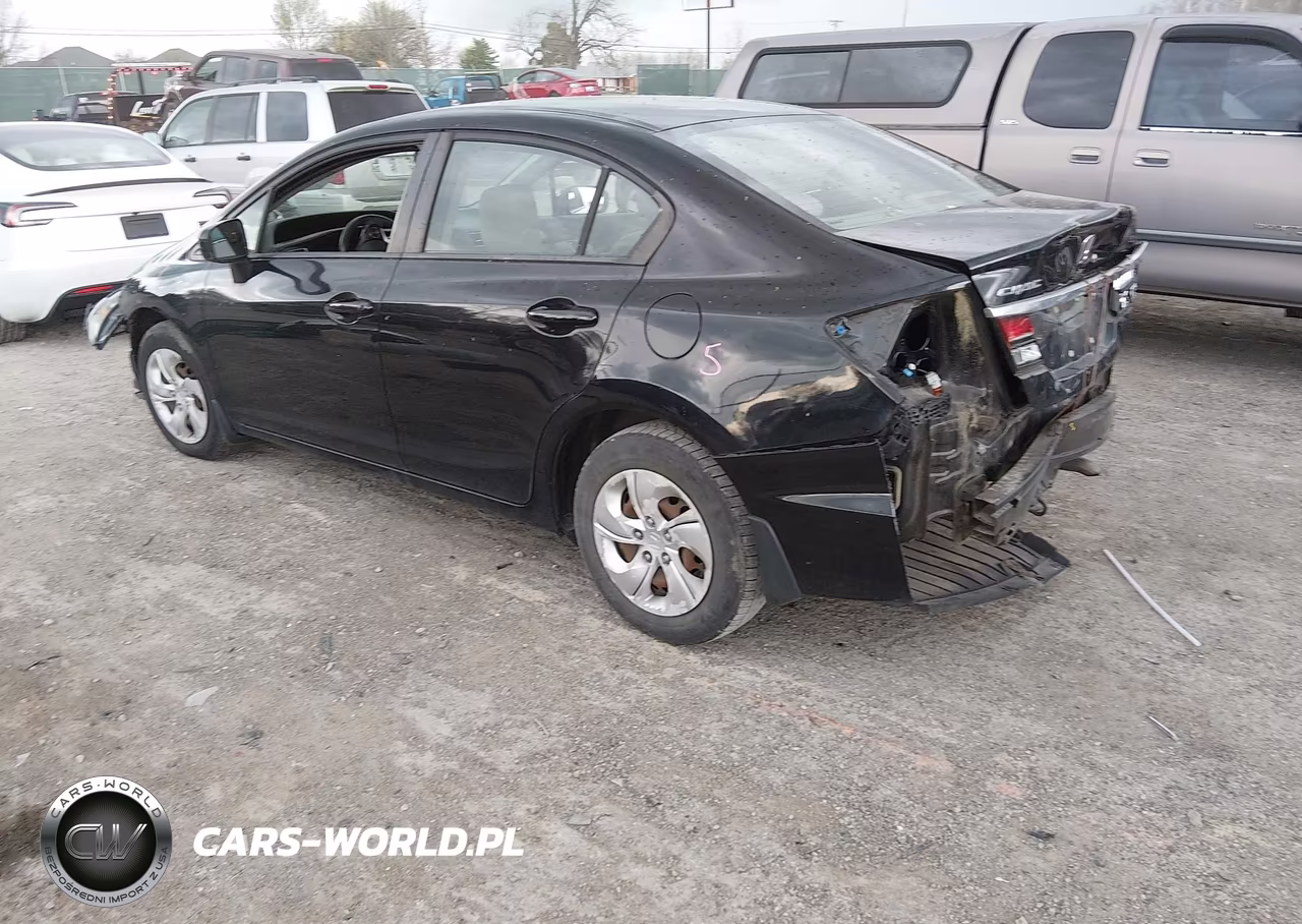 2015 Honda Civic Lx VIN:19XFB2F51FE017165 - 3