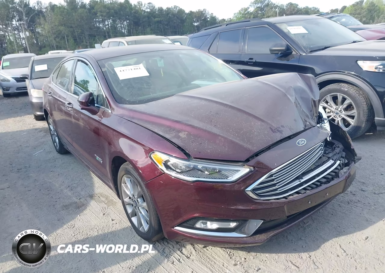 2017 Ford Fusion Energi Se Luxury