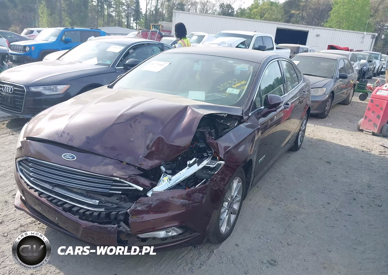 2017 Ford Fusion Energi Se Luxury VIN:3FA6P0PU8HR320232 - 2