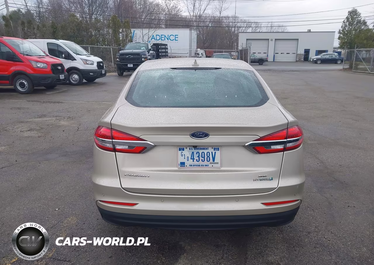 2019 Ford Fusion Hybrid Se VIN:3FA6P0LU4KR258129 - 16