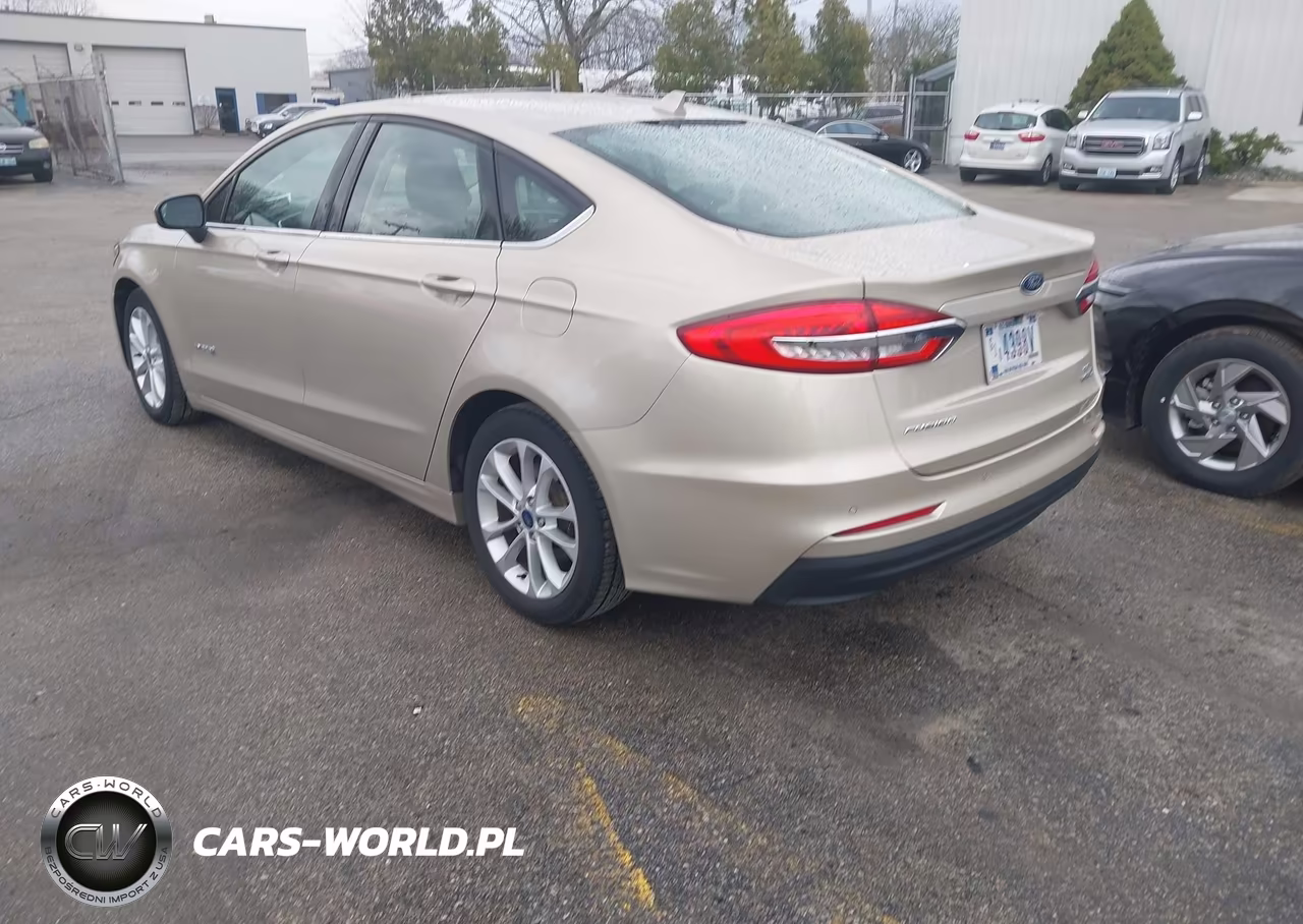 2019 Ford Fusion Hybrid Se VIN:3FA6P0LU4KR258129 - 3