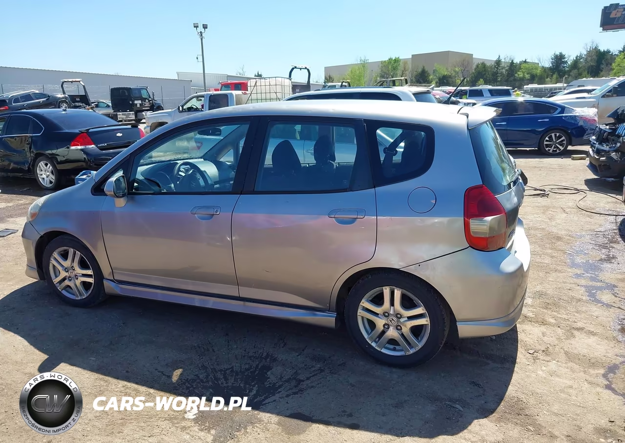 2007 Honda Fit Sport VIN:JHMGD38637S026800 - 14