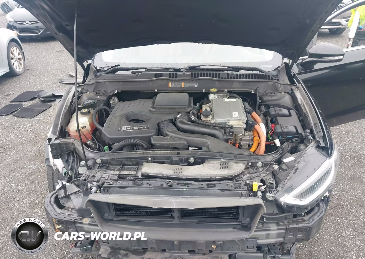 2018 Ford Fusion Hybrid Platinum VIN:3FA6P0RU9JR154211 - 10