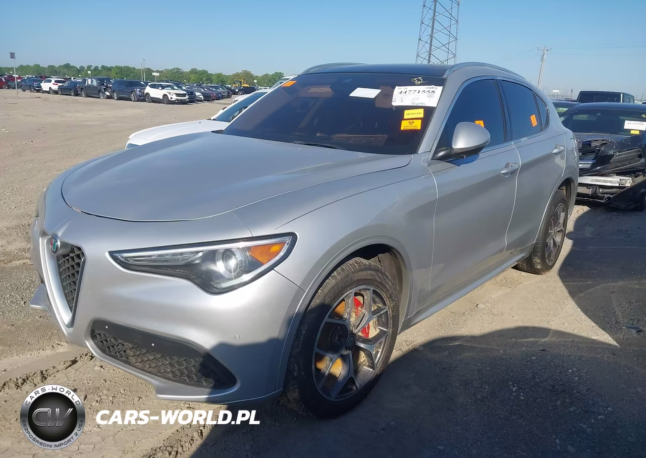 2020 Alfa Romeo Stelvio Ti Awd VIN:ZASPAKBN0L7C82661 - 2